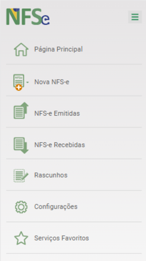 Nota Fiscal Serviço MEI NFS-e Screen 2