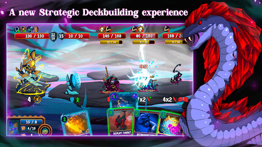 Android application Breach Wanderers: Deckbuilder screenshort