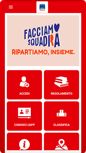 Android application Centro Commerciale Pavia screenshort