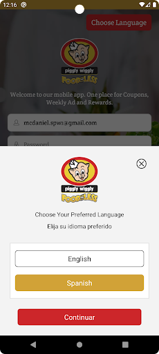 Android application Piggly Wiggly Food For Less screenshort
