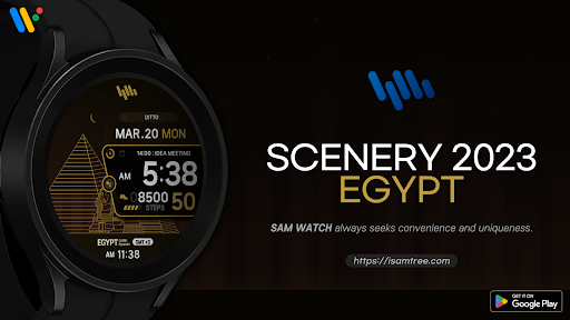 Android application SamWatch Scenery 2023 Egypt screenshort