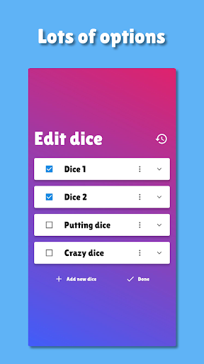 Disc Golf Dice Screen 2