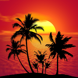 Imagen de ícono de Tropical Live Wallpaper