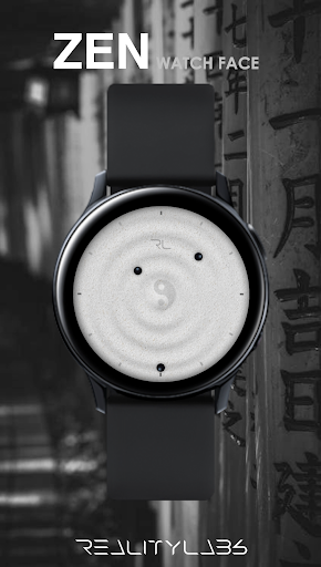 Android application Zen Watch Face screenshort
