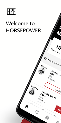 Android application HORSEPOWER screenshort