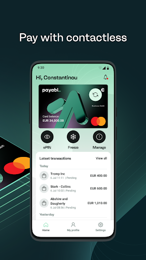 payabl. card manager