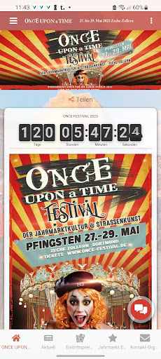 Android application ONCE UPON a TIME screenshort