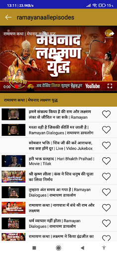 RAMAYANA ALL EPISODES IN HD VIDEOS