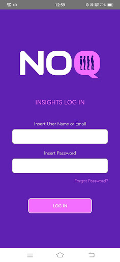 Android application NOQ Insights screenshort