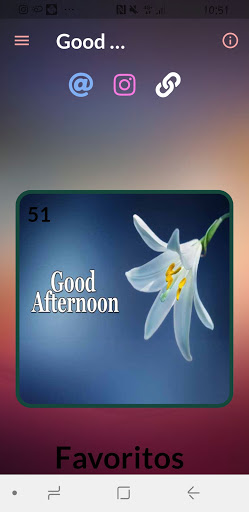 Android application GOOD AFTERNOON, SUNSET screenshort