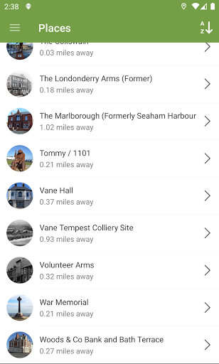 Android application Discover Seaham screenshort