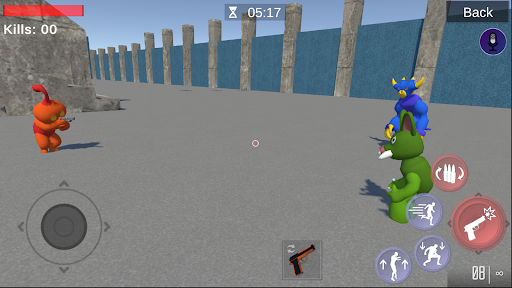Android application RAF: Run & Fight screenshort