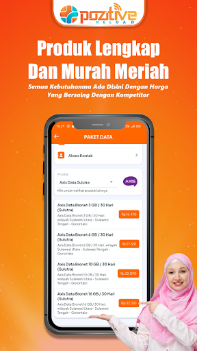 POZITIVE RELOAD - Pulsa Murah Screen 2
