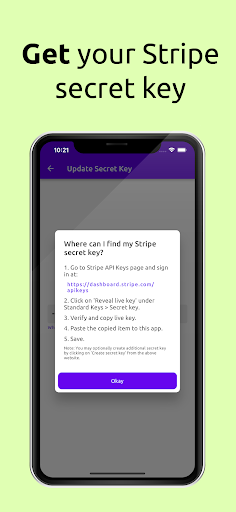 Stripe Pay - Easily add cards Screen 2