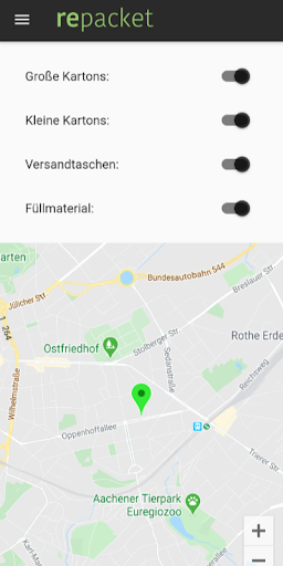 Android application repacket screenshort
