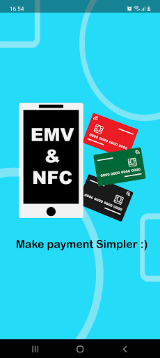 Android application mPOS- Tap on Phone screenshort