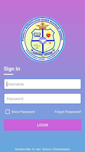 Nirmala Martic Hr Sec School, Screen 2