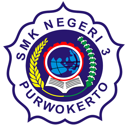 Perpus SMKN 3 Purwokerto logo