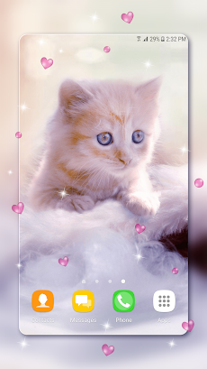 ライブ壁紙 無料 かわいい 子猫 Androidアプリ Applion