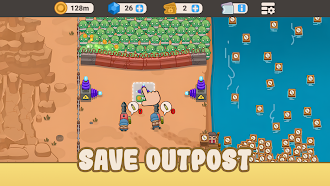 Game screenshot Idle Outpost: Upgrade Games hack