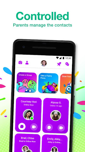 Messenger Kids u2013 The Messaging App for Kids apktram screenshots 2