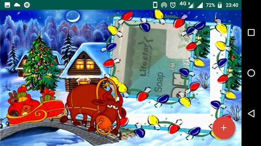 Android application Christmas Photo Frame screenshort
