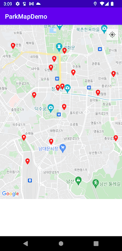 MapDemo Screen 2
