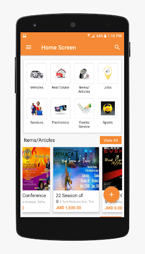 Android application Jatalog Jamaica screenshort