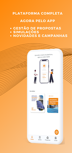 Android application BuscaSol screenshort