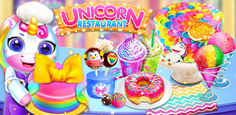 Unicorn Restaurant: Food Games