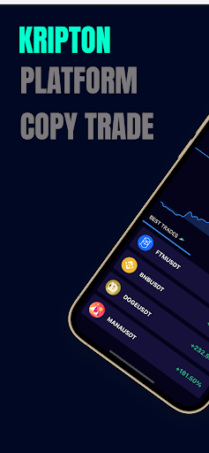 Android application Kripton - Copy Trade screenshort