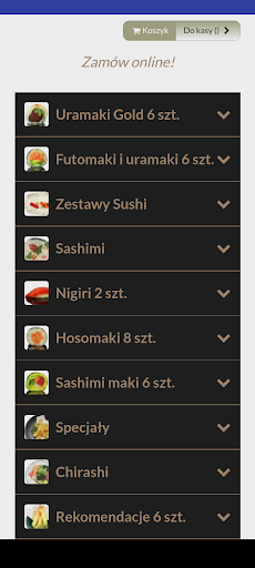Sakana Sushi & Sticks Screen 3