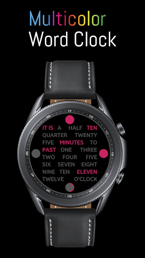 Multicolor Word Clock Screen 3
