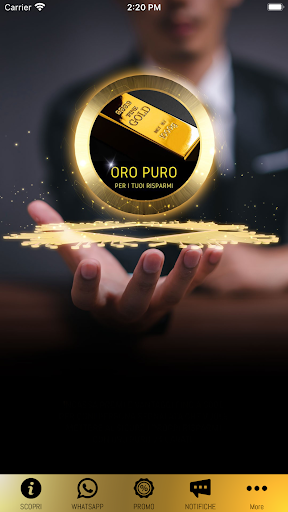 Android application Oro Puro Per i Tuoi Risparmi screenshort