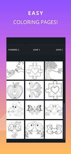 Android application Easy Coloring Book Trend screenshort