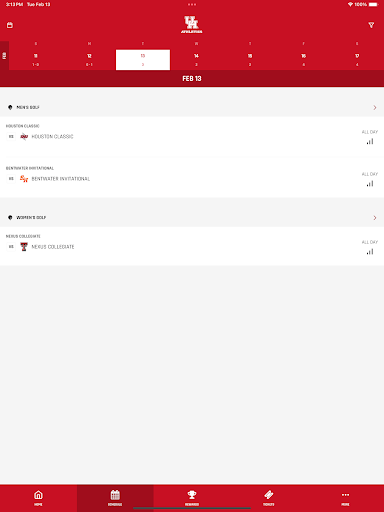 Screenshot of Houston Cougars