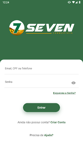 Android application Seven Fidelidade screenshort
