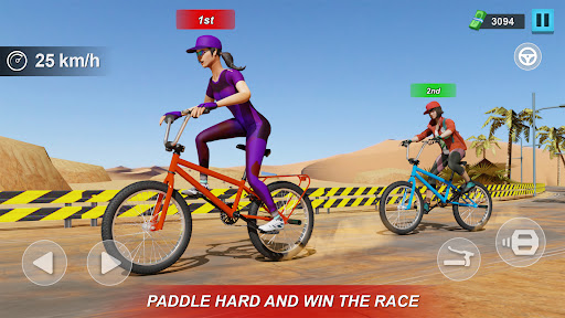 Android application BMX Bike Racing - Cycle Games screenshort