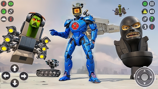 Android application Toilet Rope Monster Game 3d screenshort