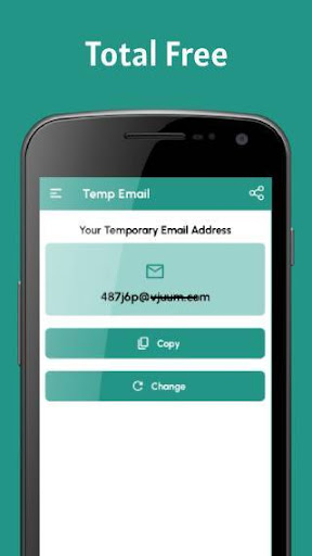 Android application Temp Email - Temporary Emails screenshort