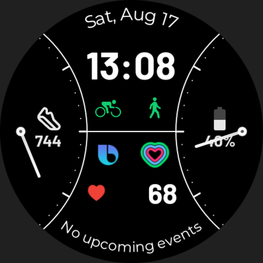 EXD079: Sporty Watch Face screenshot 17