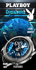 Captura 2 Playboy Crystals Watch Face android