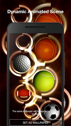 Sport Live Wallpaper Screen 2