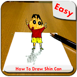 How to draw easy Sin Can icon