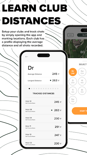 Android application Precision Pro Golf App screenshort
