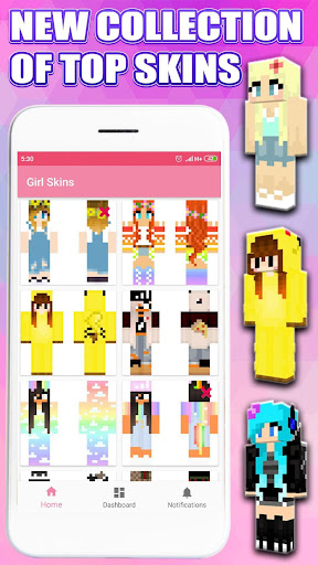 Android application Cute Girls Skins for Minecraft screenshort