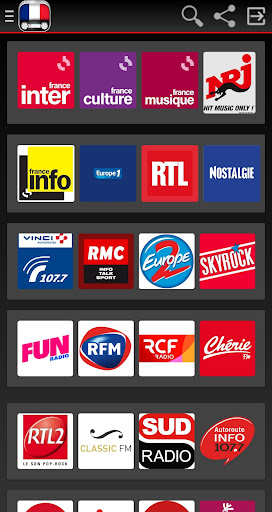 Android application Radio France screenshort