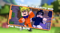 Anime and Naruto Mod for MCPEのおすすめ画像1