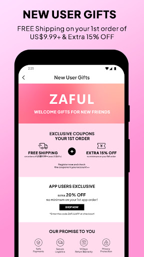 Screenshot of ZAFUL - My Fashion Story