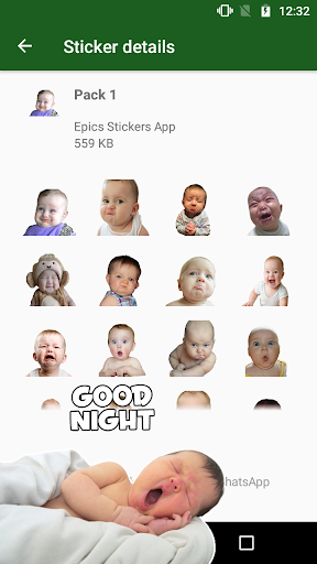 Animado Wastickerapps Bebes Caras Graciosas Aplicaciones En Google Play
